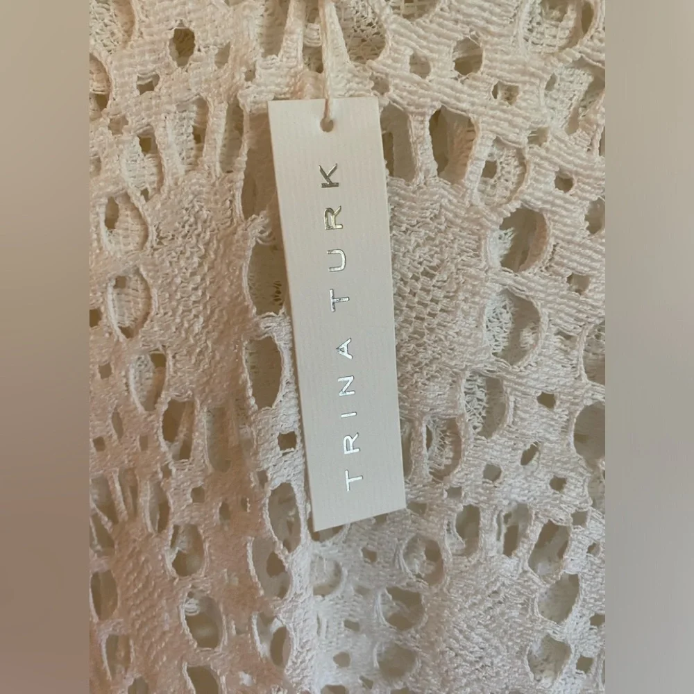 Trina Turk crochet hoodie - Picture 6 of 10